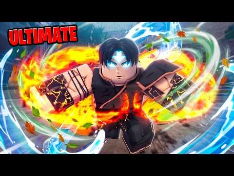 Becoming The ULTIMATE AVATAR Bender In Roblox Bending Grounds...