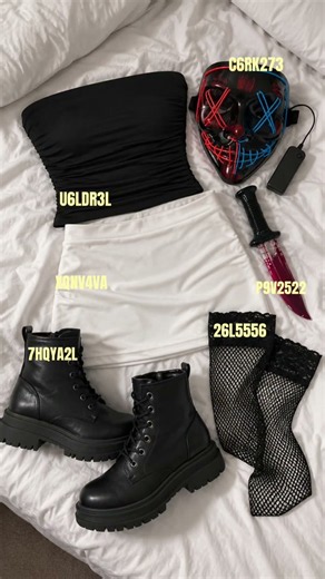 Purge halloween inspo from Shein!#shein #sheinfinds #halloween #costume #inspo #fyp #purge #outfit