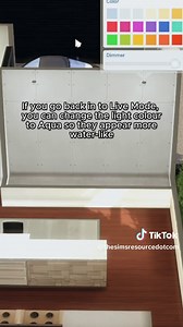 Aquarium Wall Tutorial for The Sims 4