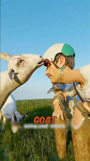 A Man Lived as a Goat—Then This Happened! 😱 #shorts