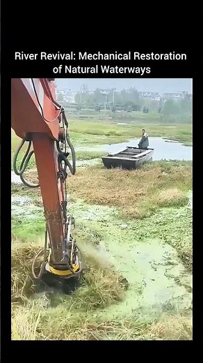 River Revival: Mechanical Restoration of Natural Waterways.