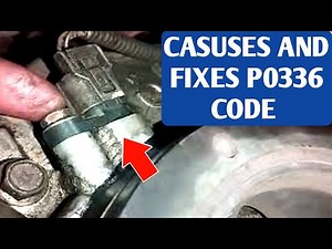 symptoms of a bad crankshaft position sensor ! How to Fix error code p0336 ! HONDA CITY VETC