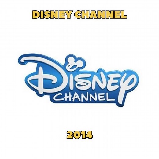 DISNEY CHANNEL logo evolution 2014-1963