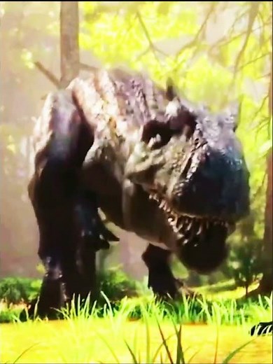 New Dino Battle - Allosaurus vs Pachyrhinosaurus #dinobattles