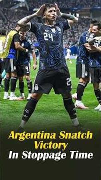 #FIFAFever2026 | Argentina का जबरदस्त Comeback! England को हराकर FIFA Final में Entry