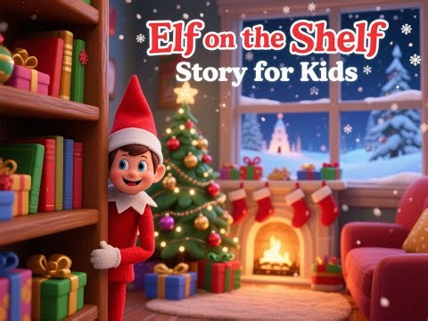 Elf On The Shelf Story For Kids | Magical Christmas Story For Children, Toddlers And Families | Kids