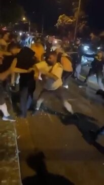 Pro-Palestine protesters clash with police in Melbourne