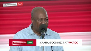 25 reactions | #Think_About_It John Dramani Mahama reiterates the NDC’s decision to cancel the writing of off-campus licensure exams by graduate teachers, explaining the rationale behind the decision at a Campus Connect programme during his #BuildingGhanaTour of the Western North Region. | Philip Agbeko Doe | Facebook
