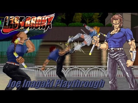 Last Bronx (Saturn) - Joe Inagaki Arcade Playthrough