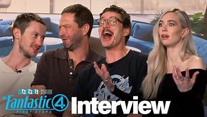 Fantastic Four cast interviews with Pedro Pascal, Vanessa Kirby, Joseph Quinn & more!