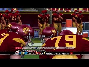 NCAA Football 07 Xbox 360 Gameplay - Rivalry Game - UCLA Bruins vs USC Trojans