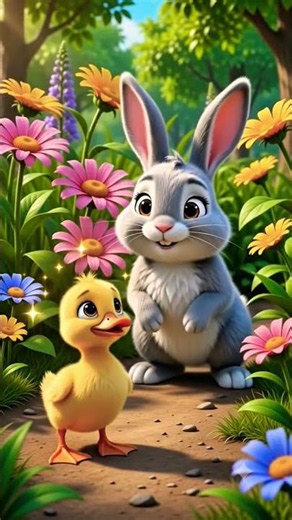 Duck 🐥 ya Bunny 🐰... kaun zyada cute laga? Comment karo! 👇❤️