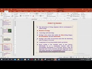 Insect Ecology | Forest Education