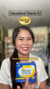 Based on Harvard studies, 2000 IU of Vitamin D per day ay beneficial. And para mas makasigurado pa, pwedeng magpa-consult din sa inyong mga Doctor. 😉 | Alyza Montero