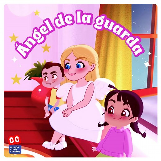 Para terminar la semana y comenzar una nueva con toda la energía, canta junto a tu peque #MiAngelDeLaGuarda de la hermosa #Juana ✨😇 #MundoCanticuentos #DomingoDeJuana | Mundo Canticuentos