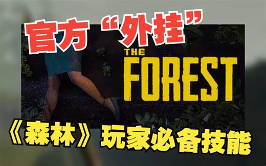 《森林》官方自带“外挂”，教你如何使用官方自带作弊码！