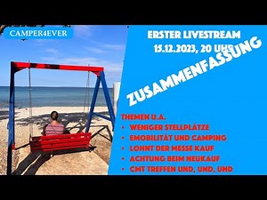 Livestream - die wichtigsten Inhalte für Euch zusammengefasst. Es war ein tolles Event!!!