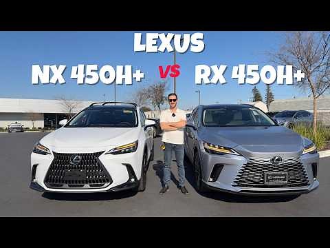 NX 450h+ vs RX 450h+ in 2026 Lexus