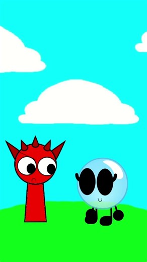 Raddy meets Bubble (BFDI x Sprunki) #sprunki #sprunkianimation #bfdi #bfdia #idfb #bfb #tpot