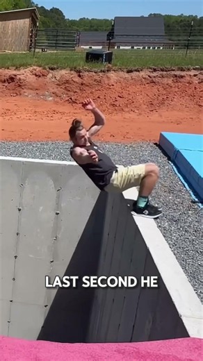 He Tried Jumping Over a Massive Hole... 😳💀