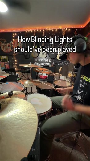 Epic Metal Drum Cover of Blasting Lights