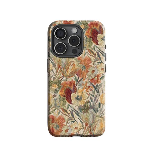 Retro Floral Pattern Sturdy Phone Case for Girls, Compatible With iPhone 17/16/15/14/13/12 Pro Max, Samsung S25/S24/S23/S22 Plus/ultra. - Etsy