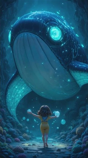 A Giant Shadow Appears| Shelly’s Ocean Mystery #kids #toon #animated series-3