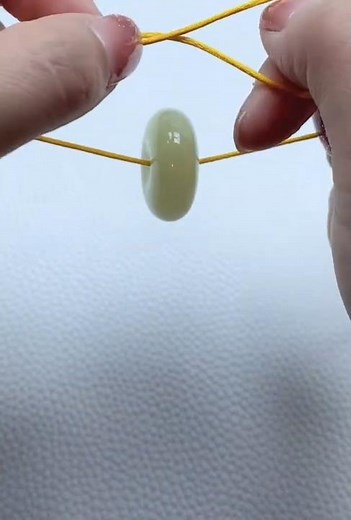 Pendant Knot Tutorial! Learn this simple yet secure way to tie your favorite pendants #shortsfeed