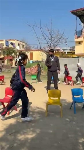 # Musical chairs activity # shorts # Running motivation