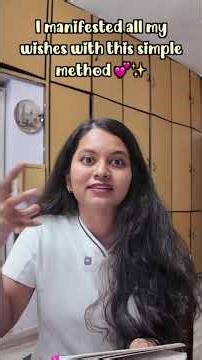 Manifest like magic with this method ✨💕 #scripting #shorts #lawofassumption