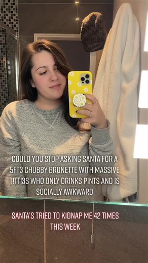 Santa's Unexpected Gift Interactions in a Bathroom Setup