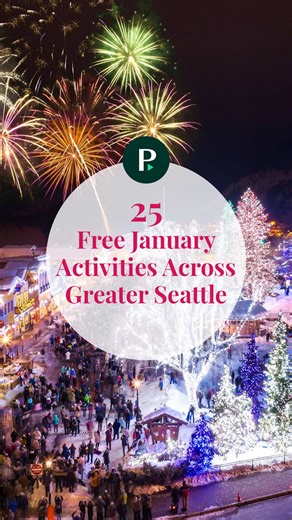 What better way to kick off a brand-new year than with epic free fun for your whole crew? From Sasquatch hunting and ice skating to free kids’ pizza, our calendar editor Julie has your January stacked with 25 no-cost events across Greater Seattle. 🤩🎉 Julie’s list includes: 1️⃣ Kids Eat Free Sundays at MOD Pizza: Little ones 12 and under can close out the week with a free kids’ meal when you purchase a pizza or salad at @MOD Pizza. 🍕 2️⃣ Tacoma Light Trail: Extend your holiday sparkle into Jan