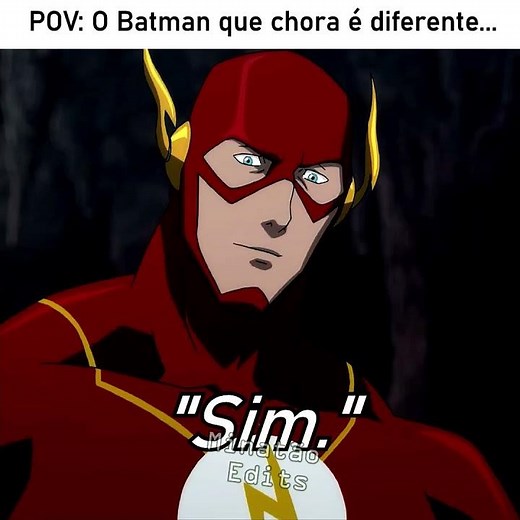 Batman crying is so cute #dccomics #justiceleague #batman #flash