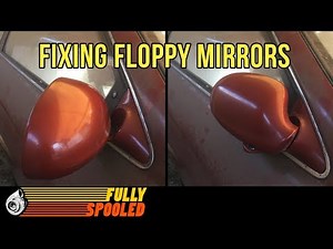 How To Fix Loose Side View Mirrors For Free - Lexus SC400 Drift Build. Ep.47