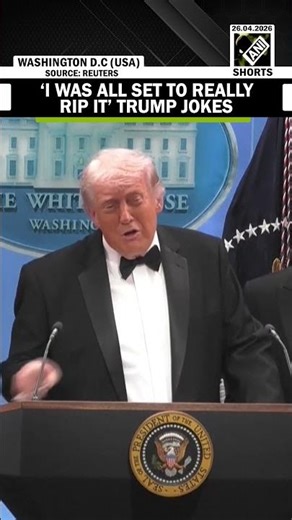 ‘I was going to be very rough…’ Trump jokes about being ready to take the shooter head on