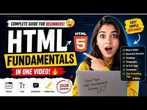 Don't Just Learn HTML, Build Something! Complete Tutorial