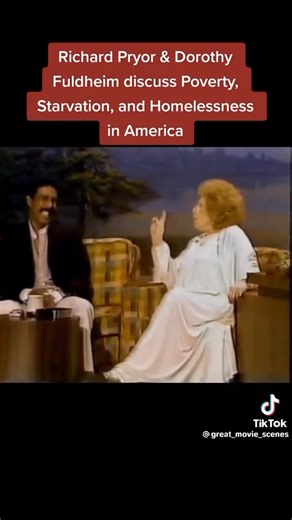 "This June 1978 conversation on The Tonight Show with Johnny Carson between the great Richard Pryor and Cleveland journalist Dorothy Fuldheim who was born in 1893. She was a news anchor and former reporter at The Cleveland Press. The utter cluelessness of some people about America is stunning. Yes Dorothy, people starve in America. They still do." #Privilege ♻️ @joyannreid | Rogenia Davis