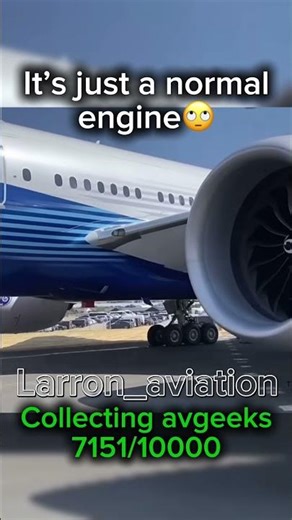 GE90 engine size #foryou #aviation #ge90 #planes #plane #airplane #airplanes #aircrafts #aircraft