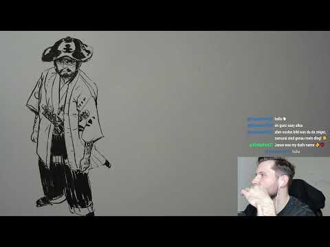 Art Stream Live Line Drawing with ink