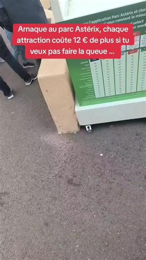😩 c'est quoi cette arnaque au parc Astérix ? #reaction #humour #pov #vlog #astuce