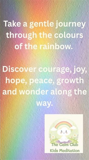THE RAINBOW JOURNEY — A SLEEP MEDITATION FOR KIDS OUT NOW
