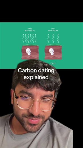 “Idk I didn’t carbon date him, he’s on the young side” iykyk 👀 #technology #science #archeology #physics #HistoryTikTokContest