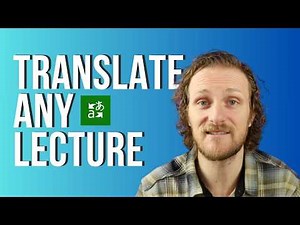 Translate Your Lecture into ANY LANGUAGE in Real-Time | Microsoft Translate