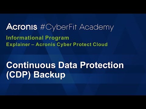 CDP Backup