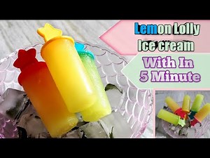 How To Make Lemon Ice Cream At Home | Easy Homemade Lemon Ice Cream Recipe