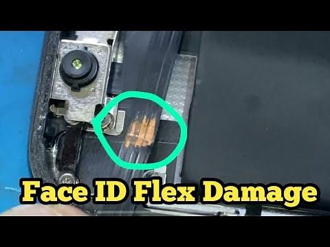 How to repair Iphone X face ID flex Sensor || By Umair Ifix Lab