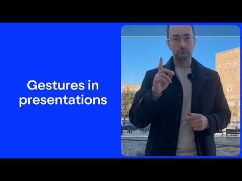 Master Your Body Language: How to Use Gestures in Presentations