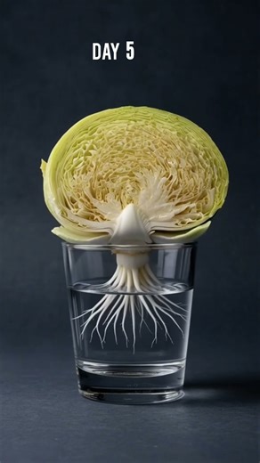 Cabbage 🥬 #timelapse #plant #timelapses