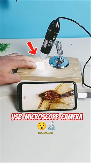This USB Microscope Camera Shows What the Eye Can’t See! 🔬|unique gadgets #shorts#gadgets#shortsfeed