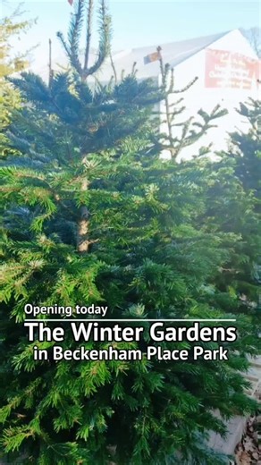 Lewisham’s newest festive destination is here! The @visitwintergardens opens today in Beckenham Place Park and runs until Sunday 4 January. Free entry, fun for all ages and, yes, dogs are welcome. We look forward to seeing you there 🎄 | Lewisham Council